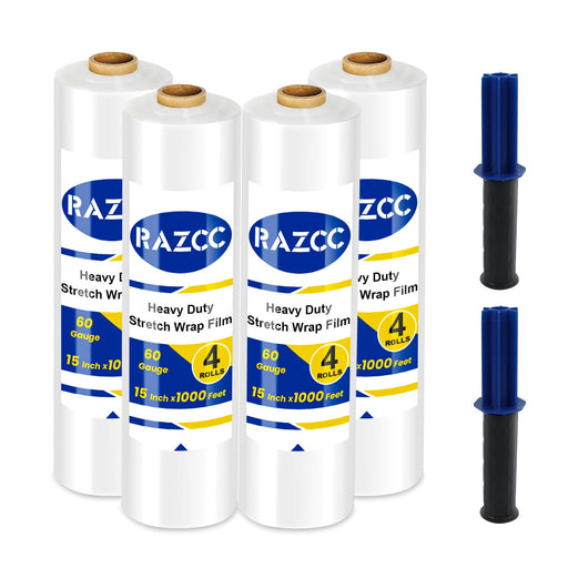 RAZCC RAZCC Stretch Wrap Industrial Strength, 