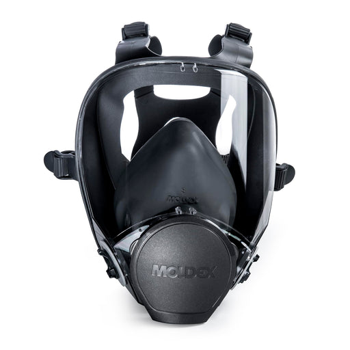 Moldex 9001 Full Face Respirator mask with Moldex branding on a white background