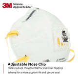 3M 8210V N95 Disposable Respirator with Cool Flow Valve