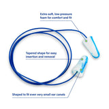 Moldex 6615 SparkPlugs Metal Detectable Corded Foam Earplugs — NRR 33