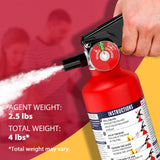 Ougist B0CWY4Q63T ABC Fire Extinguisher — 2.5 Lb