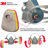 3M 60923 P100 Acid Gas Organic Vapor Respirator Cartridge — image 5