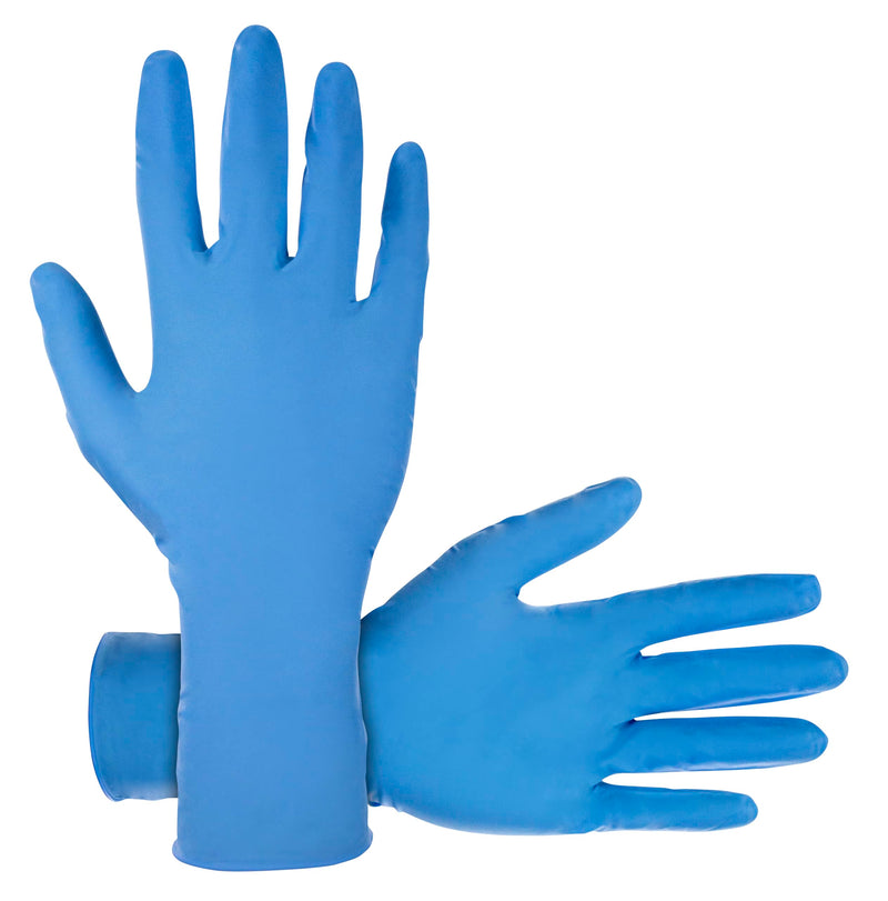 SAS Safety 6609-40 Derma-Max Powder-Free Exam-Grade Nitrile Gloves, 8 Mil