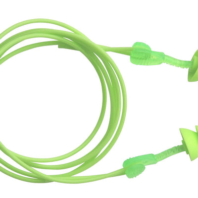 Moldex 6455 Jetz Corded Reusable Earplugs — NRR 27dB, Extra-Soft, 50 Pairs