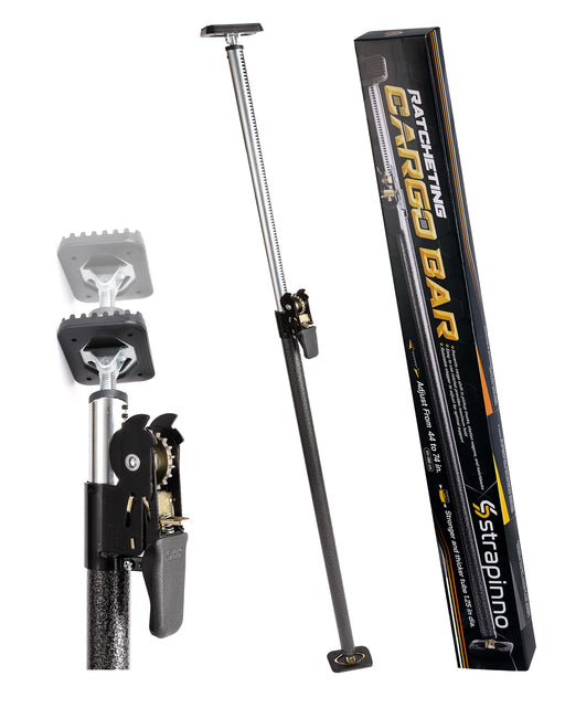Strapinno Strapinno Ratcheting Cargo Bar, 44-74 in