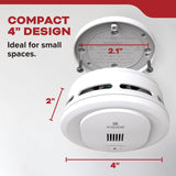 Kidde 10SDR Battery-Operated Smoke Alarm