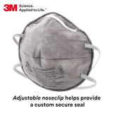 3M 8247 R95 Disposable Respirator Nuisance Level Organic Vapor Relief