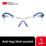 3M S1101SGAF Solus 1000 Safety Glasses — Scotchgard Anti-Fog Lens