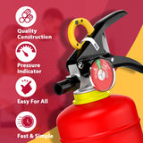 Ougist B0DHCNGCPS ABC Fire Extinguisher 5 Lb — 2-A:10-B:C