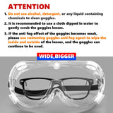 Super More Safety Goggles — Clear Anti-Fog Indirect Vent