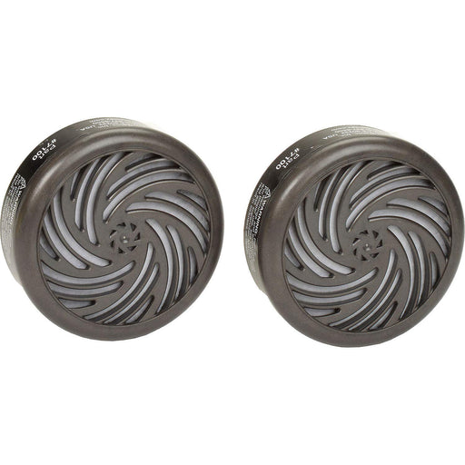 Two Moldex 7100 Organic Vapor Cartridge on a white background