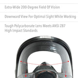 Honeywell North 760008ASW Small Full Face Welding Respirator Mask