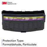 3M Versaflo TR-6350N Formaldehyde/HE Cartridge — 5-Pack