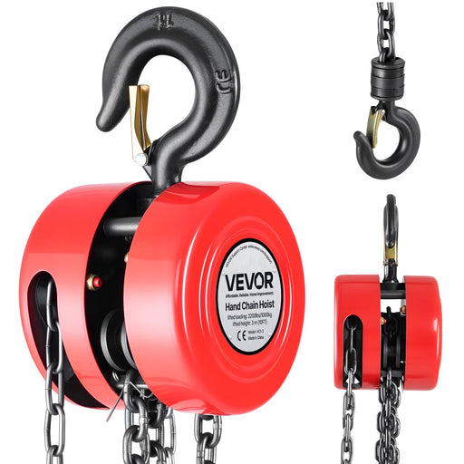 VEVOR VEVOR Hand Chain Hoist, 1 Ton 2200 lbs C