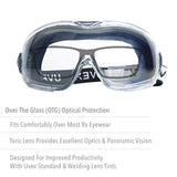 Uvex S3970D Stealth OTG Safety Goggles — Clear Dura-Streme