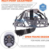 Ergodyne 8966 Skullerz Lightweight Vented Cap-Style Hard Hat — Class C