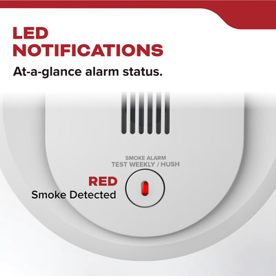 Kidde 10SDR Battery-Operated Smoke Alarm