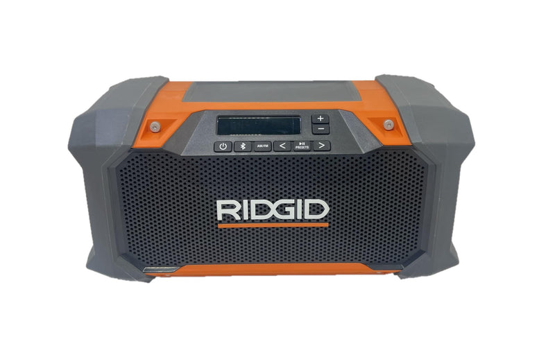 RIDGID 18V Hybrid Jobsite Radio with Bluetooth Technology, Tool Only, R84089B