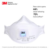 3M 9211+ N95 Disposable Respirator with Cool Flow Valve