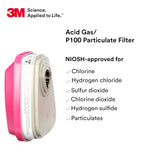 3M 60922 P100 Acid Gas Respirator Cartridge