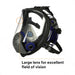 3M FF-401Full-face safety mask with large lens on a white background