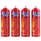 AmzBoom B0CQRS3HWY Fire Extinguisher 4-Pack — With Mount Brackets