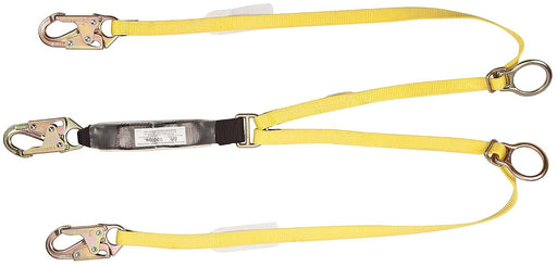MSA 10073708 Workman Twin-Leg Energy-Absorbing Lanyard
