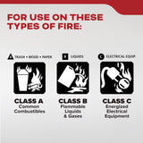 Kidde B07D6QGQYB FA110G Multi Purpose Fire Extinguisher — ABC 1-A10-BC