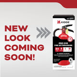 Kidde B0F4DZ7FM9 Commercial Fire Extinguisher Rechargeable 2A10BC