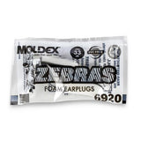 Moldex 6920 Zebras Uncorded Foam Earplugs — NRR 33, 200 Pairs