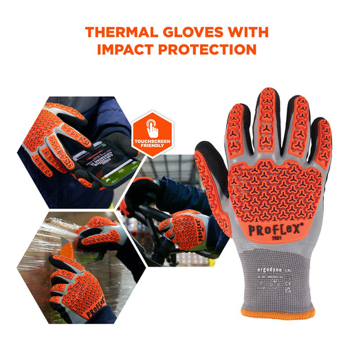 Ergodyne ProFlex 7521 Thermal Impact-Resistant Gloves, A2