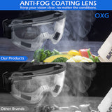 OXG B0BGRPV7DJ Safety Goggles — Clear Anti-Fog 6-Pack