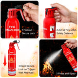 Leyanny B0DWK8KQ2Q MSWJ620E ABCK Fire Extinguisher — Compact Home And