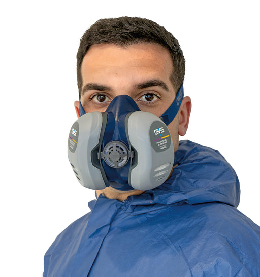 GVS SPR113J Elipse Half Mask Respirator With OVAG P100 Replaceable