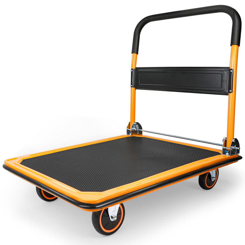 MaxWorks 80877 Foldable Platform Truck Push Dolly, 660 lb Weight Capacity