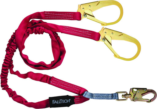 FallTech Ironman 8247Y3 heavyweight Y-leg rebar hook lanyard