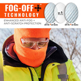Ergodyne Skullerz SIXTEN-AFAS Safety Glasses with Integrated Side Shields — ANSI Z87.1+