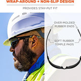 Ergodyne Skullerz VALI Frameless Anti-Fog Safety Glasses, ANSI Z87.1+