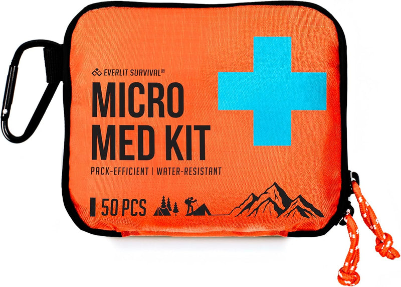 EVERLIT Ultralight Mini First Aid Kit, EDC Medical Kit, Water-Resistant