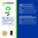 Moldex 6434 Alphas Reusable Earplugs with Cloth Cord — NRR 27dB, Pocket-Pak Plus, 50 Pairs