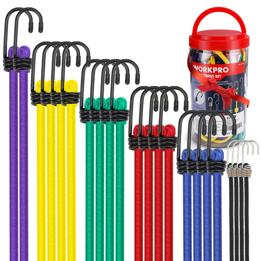 WORKPRO WORKPRO Bungee Cords Heavy Duty Outdoor,