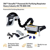 3M Versaflo TR-800-HIK Intrinsically Safe Heavy Industry PAPR Kit
