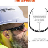 Ergodyne Skullerz DAGR Half-Frame Safety Glasses — ANSI Z87.1+