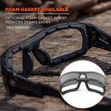 Ergodyne Skullerz ODIN Safety Glasses — ANSI Z87.1+, Clear Lens