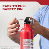 Kidde B0CB9GFZ9M Basic Fire Extinguisher — Single-Use 5BC