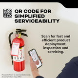 Kidde B0F4DZ7FM9 Commercial Fire Extinguisher Rechargeable 2A10BC