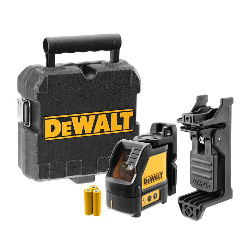DEWALT DW088K Line Laser, Self-Leveling, Cross Line, Red Beam