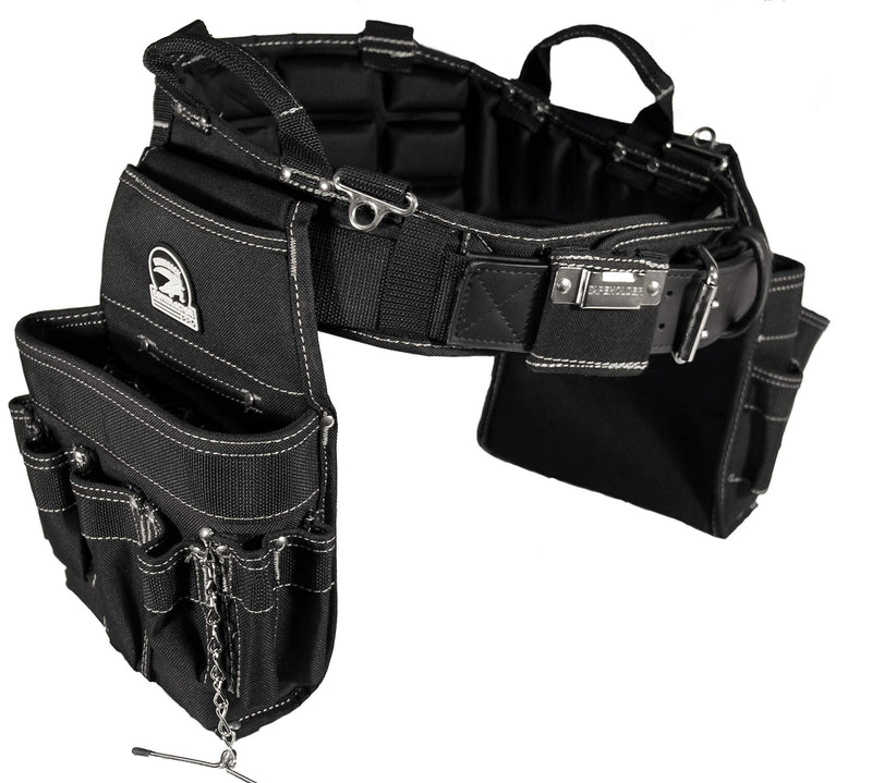 Gatorback B240 Professional Electrician Tool Belt Combo, Medium, Patented Ventilated Back