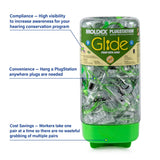 Moldex 6883 Glide PlugStation Corded Foam Earplug Dispenser — NRR 30dB, 150 Pairs