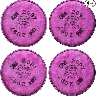 3M 2097 P100 Respirator Filter Nuisance Organic Vapor